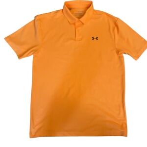 Under Armour Men's Orange Athletic Polo